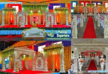Delightful Wedding Mandap for Lovely Couples
