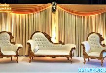 Deluxe French Style Wedding Sofa Set