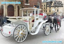 European White Coach Tourist Carriage