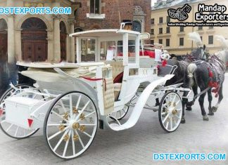 European White Coach Tourist Carriage