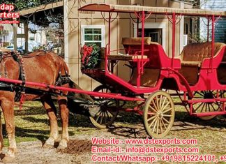Exclusive Horse Drawn Vis a Vis Carriage