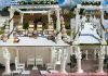 Indian Destination Wedding Roman Mandap