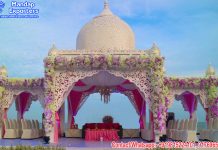 Indian Destination Wedding Taj Mandap