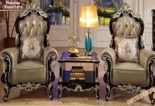 Luxury Baroque Style Lounge Chairs Luxury Baroque Style Lounge Chairs