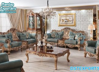 Luxury Drawing Room Furniture Sofa Set