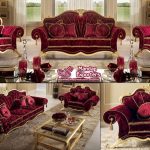 Maharaja Style Living Room Sofa Set