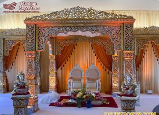Maharani Indian Wedding Traditional Rajwada Mandap