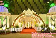 Mega Wedding Reception Fiber Stage