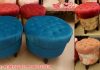 Modern Living Room Fabric Stool/Pouf