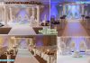 Modern White Contemporary Wedding Mandap
