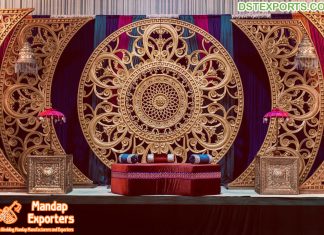 Phenomenal Mehndi Stage Backdrop Frames