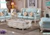 Royal Baroque Style Living Room Furniture