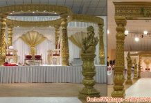 Royal Queen Palace Wedding Fiber Mandap