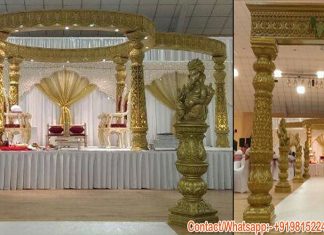Royal Queen Palace Wedding Fiber Mandap