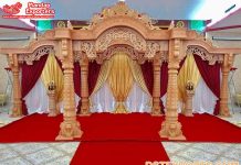 Traditional Telugu Wedding Decor Akshar Mandap Traditional Telugu Wedding Decor Akshar Mandap