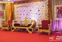 Wedding Love-seat with Side Chairs