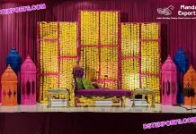 Wedding Moroccan Lamp Fiber Props