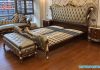 Wooden Carved European Style Bedroom Set