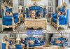 Wooden Leather Lounge Couch For Home Decor