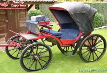 Canadian Victoria Barouche Horse Drawn Carriage