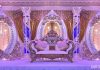 Contemporary Wedding Stage Backdrop Panel