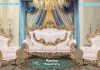 Exclusive Living Room Gold Finish Sofa Set