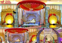 Fusion Wedding Elephant Mandap Decoration