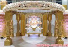 Glam Indian Wedding South Mandap Decors