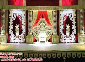 Grand South Indian Marriage Stage Decor