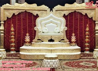 Inspiring Hindu Wedding Reception Stage
