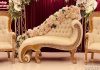 Italian Wedding Stage Loveseat & Chairs