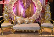 Italian Wedding Throne Loveseat & Chairs