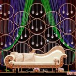 Lavish Wedding Round Candle Wall Backdrop