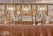 Luxury Wedding Stage Metal Arch Frames