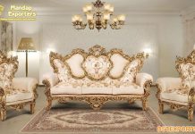 Maharaja Indian Style Classical Sofa Set