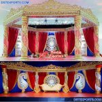 Maharaja Regal Wedding Crystal Mandap