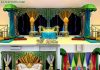 Mehraab Style Mehndi Backdrop Curtains