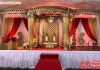 Modern Wedding Crystal Mandap Decoration
