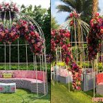 New Arrival Wedding Metal Arch Backdrop