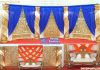 Open Concept Wedding Reception Crystal Stage