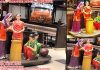 Punjabi Culture Tandoor Theme FRP Statues