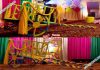 Punjabi Mehndi Function Photo Booth Decor