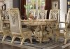 Royal Carving Teak Wood 8 Seater Dining Set