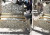Solid Quality Wood Silver Bed Design