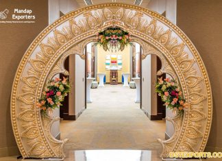 South Indian Wedding Entrance Decoration