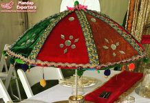 Wedding Table Decor Umbrella Centerpiece