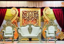 Amazing Royal Event Wedding Stage Decor