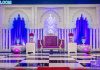 Arabic Wedding Stage 3D Backframe Panels