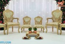 Best Price Indian Wedding Mandap Chair Set