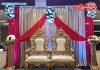 Classic Wedding Event Throne Chairs Set